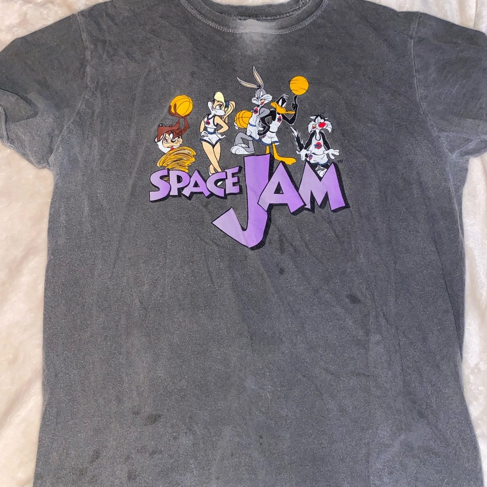 Kids Space Jam Gray T-Shirt